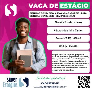 VAGAS PARA ESTÁGIO